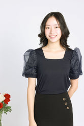 Iris Organza Blouse