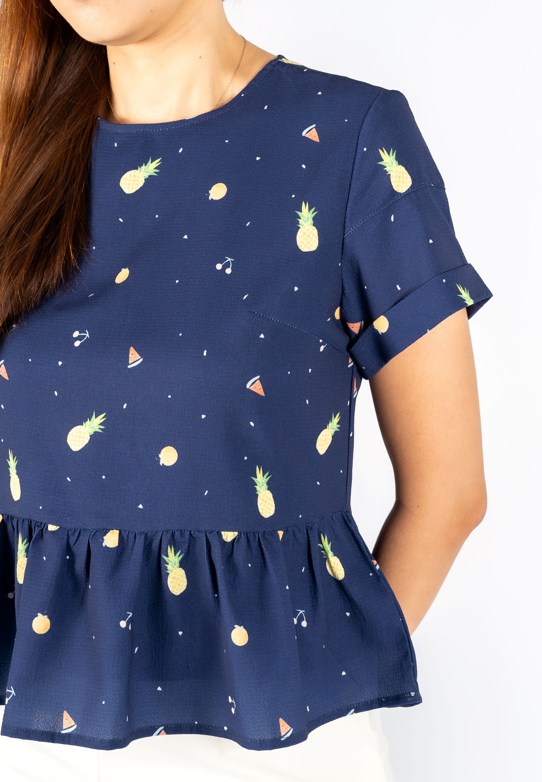 Buttercup Peplum Top
