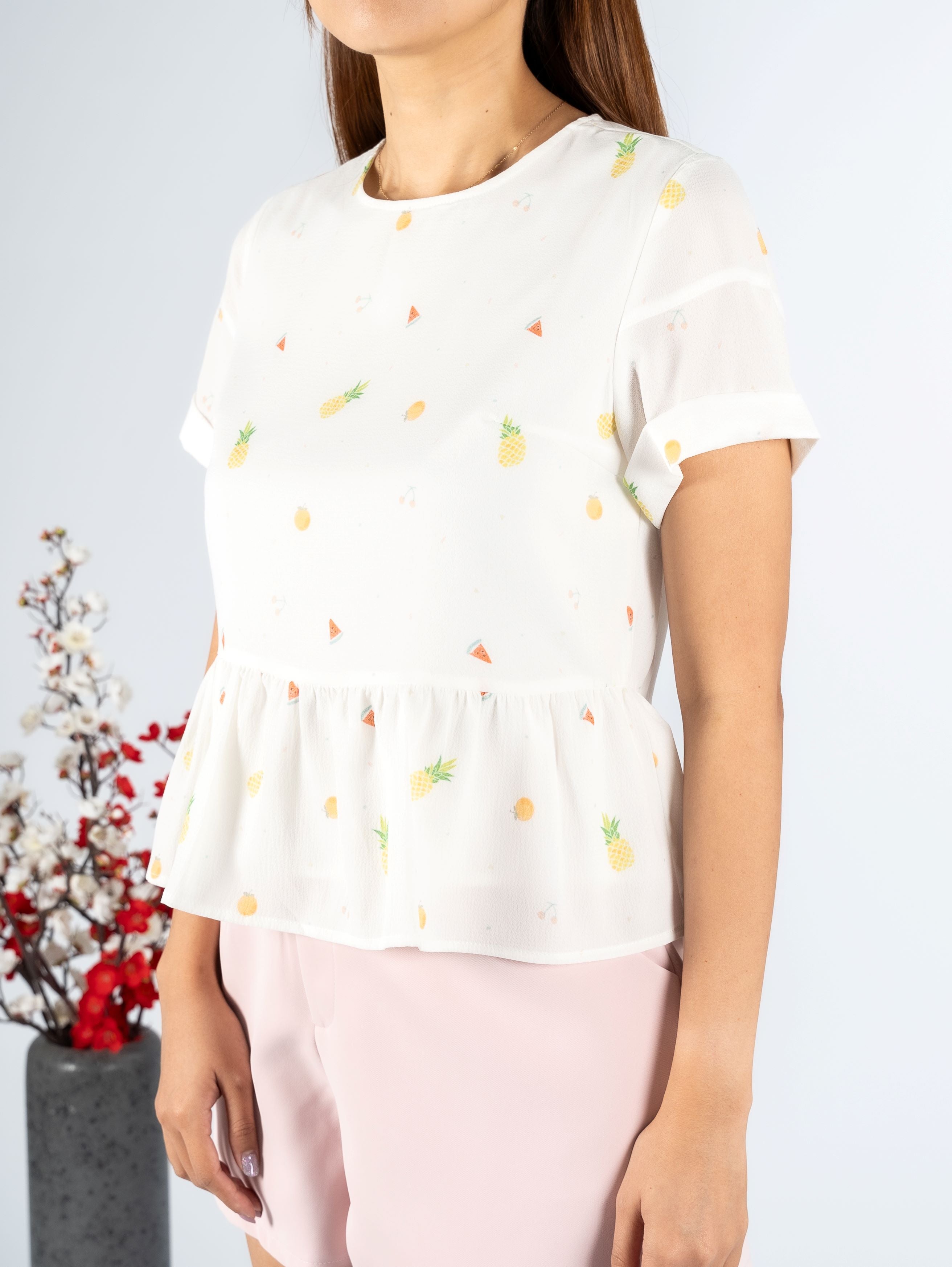 Buttercup Peplum Top