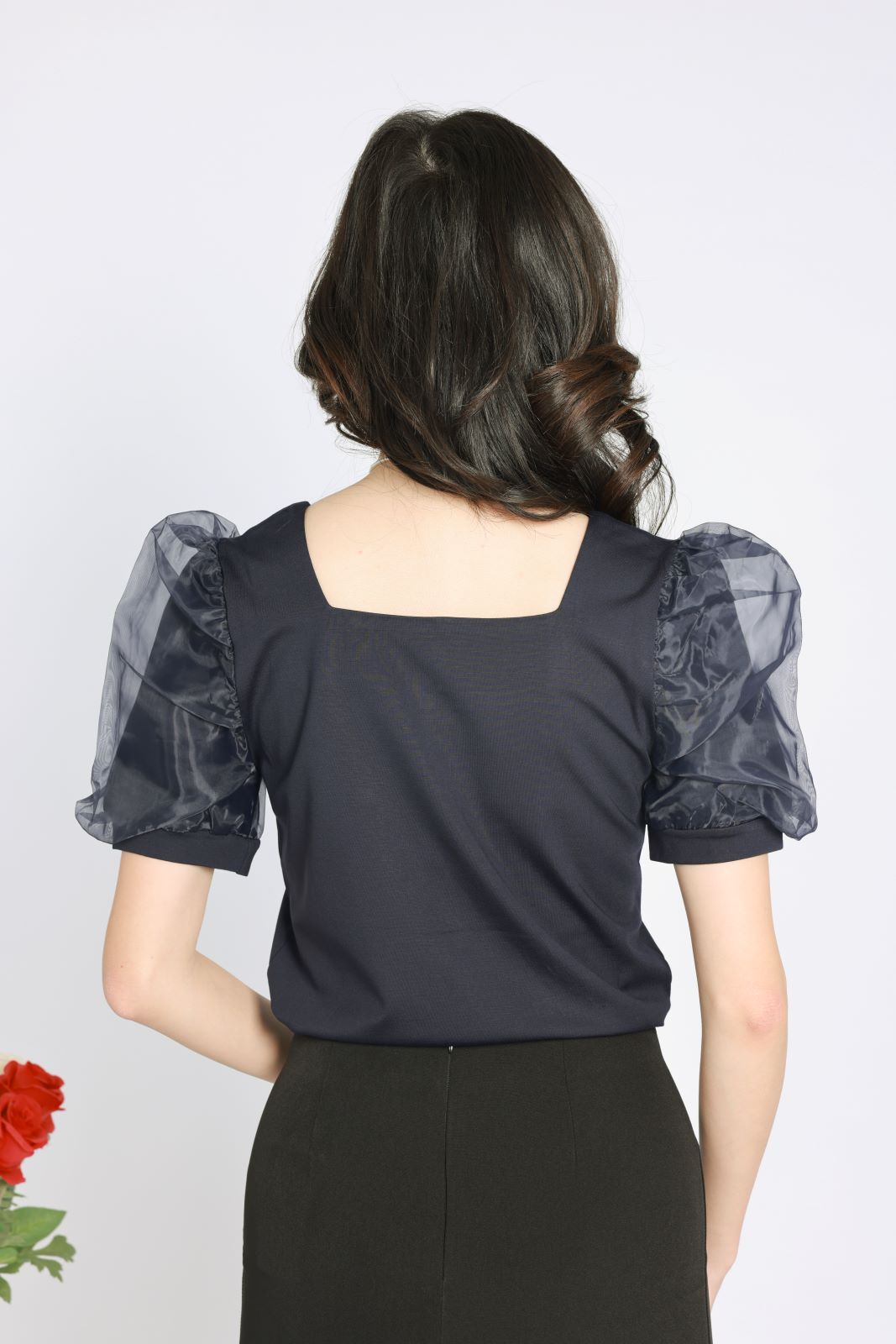 Iris Organza Blouse