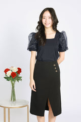 Iris Organza Blouse