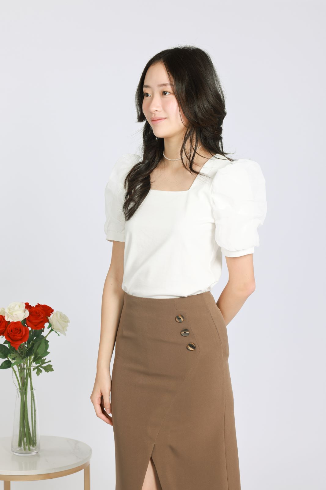 Iris Organza Blouse
