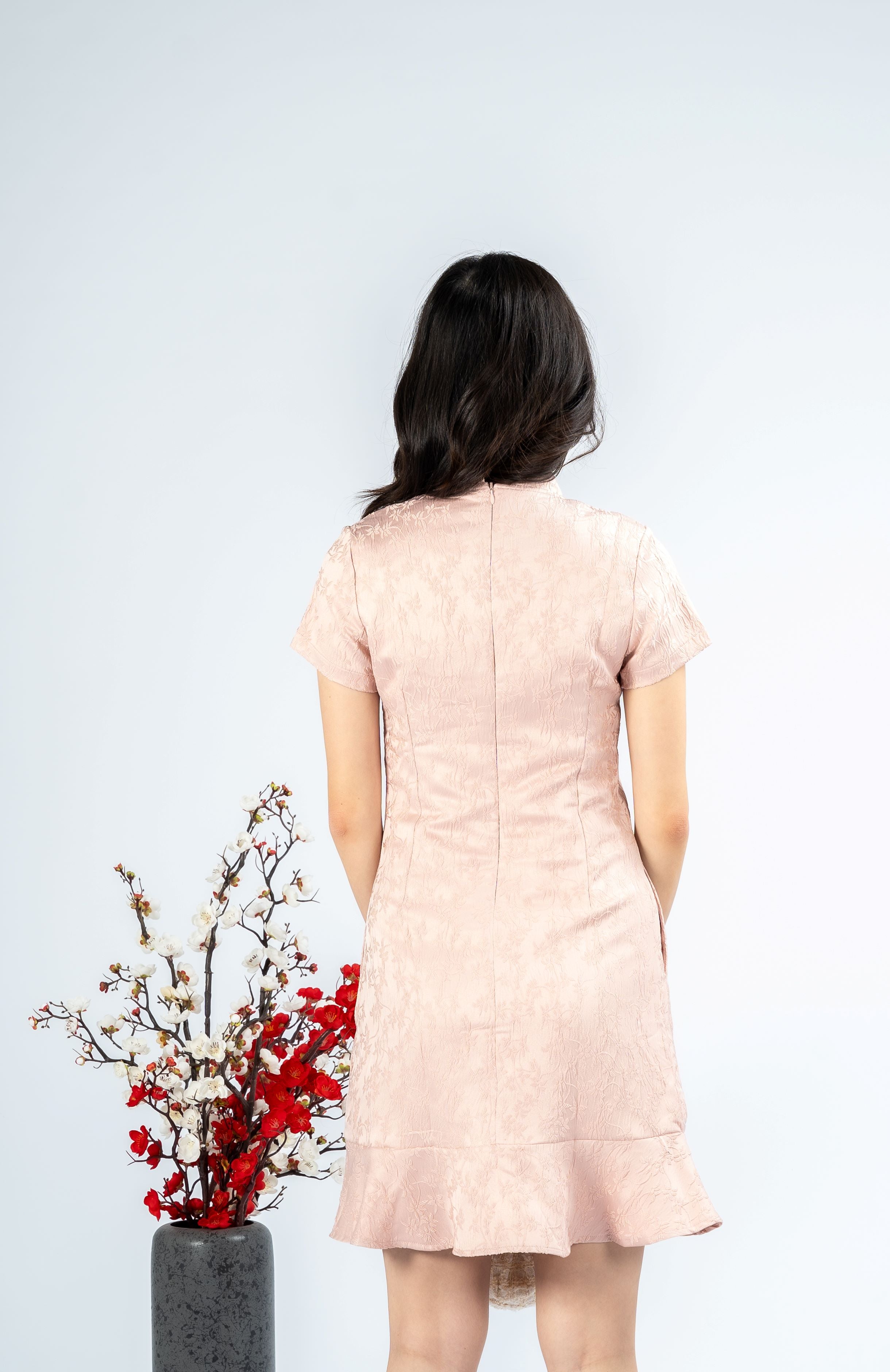 Peony Cheongsam Dress
