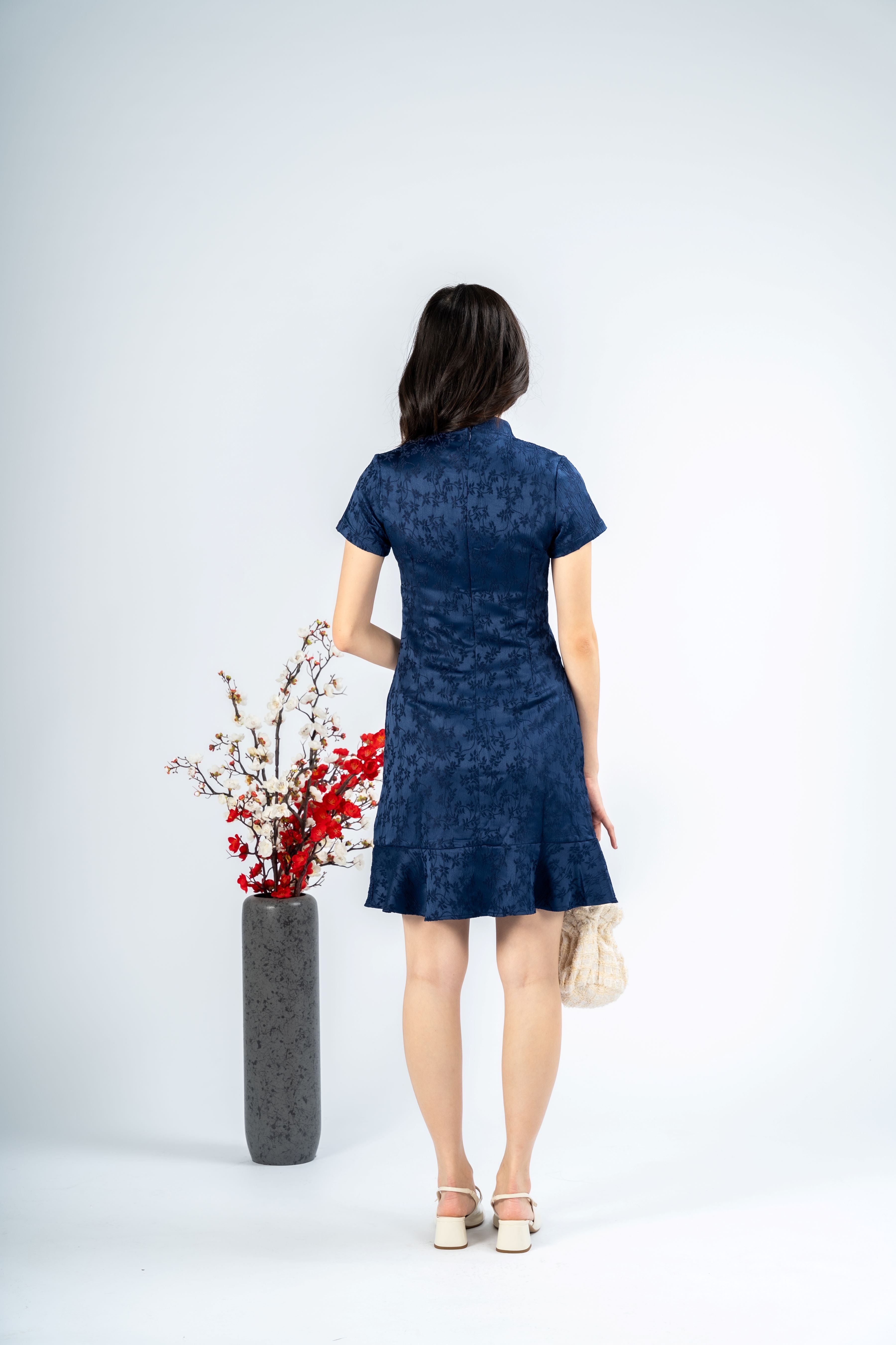 Peony Cheongsam Dress